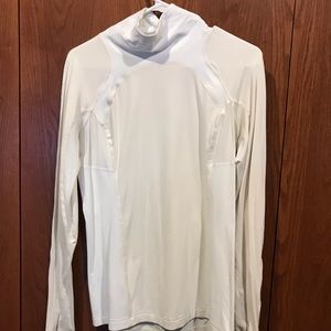 Lululemon turtleneck long sleeve - cream & white